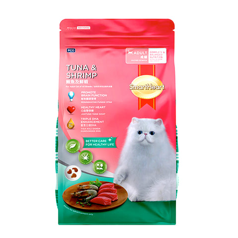 SmartHeart cat food Tuna & Shrimp