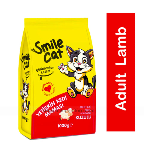 Smile Cat Adult Dry Cat Food Lamb