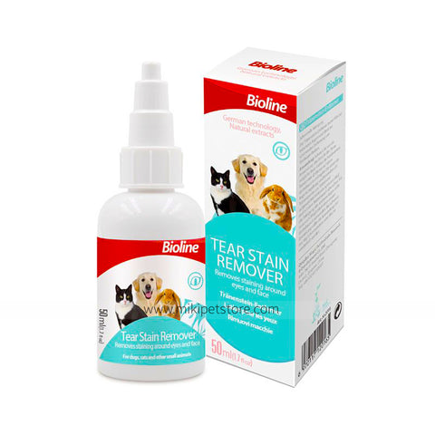 Bioline Tearstain Remover 50ml for Dogs and Cats