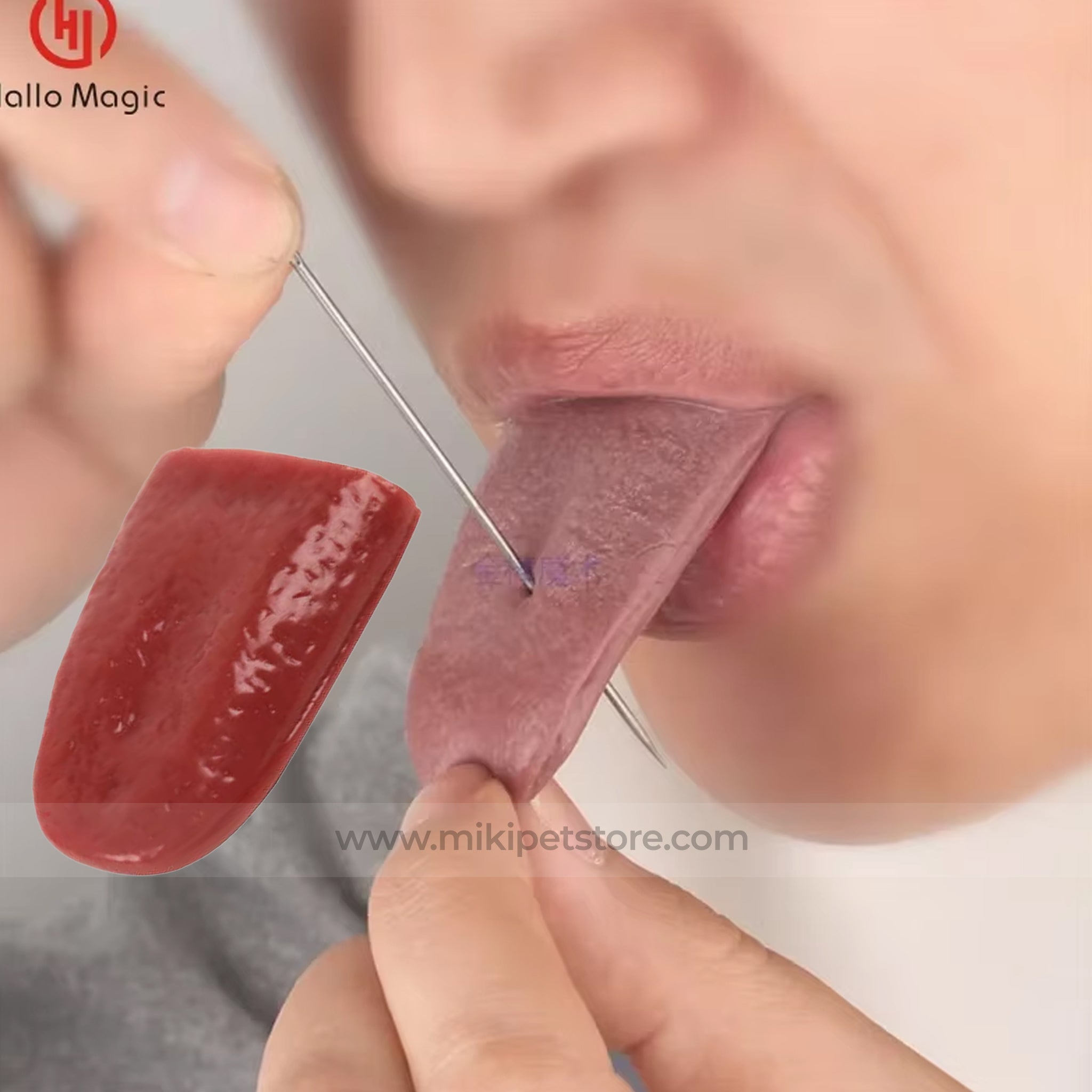 Tongue – Realistic Horror Gag & Magic Trick Prop for Halloween Pranks