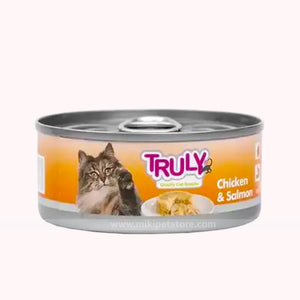 Truly Grain Free Cat Food Can Chicken & Salmon -95gm