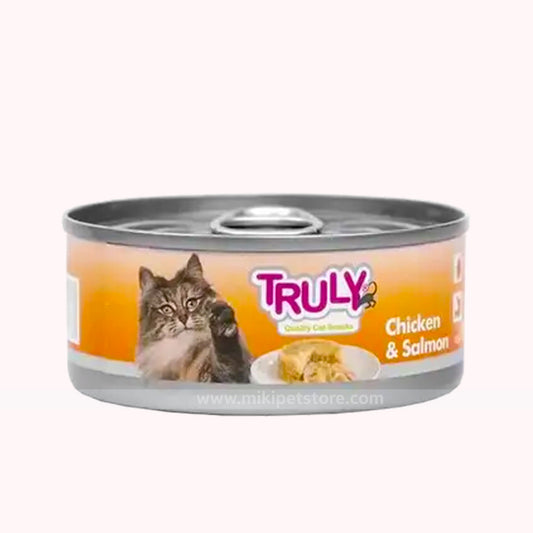 Truly Grain Free Cat Food Can Chicken & Salmon 95gm