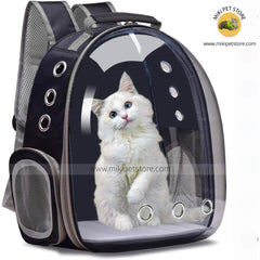 Travel Bubble Pet Carrier & Bag  – Breathable Backpack for Small & Medium Pets