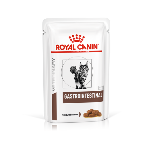 Royal Canin Gastrointestinal Fibre Response Cat Wet Food Pouch 85g | Veterinary Digestive Care Formula