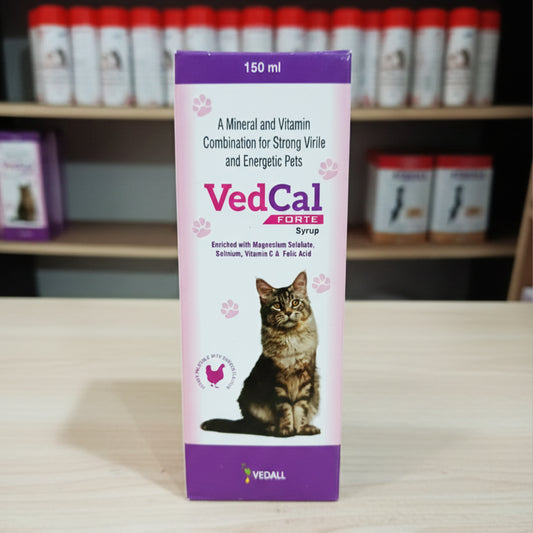 Vedcal Forte Syrup for Dogs & Cats