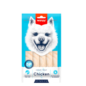 Wanpy Chicken Cream Dog Treats (5 × 14g)