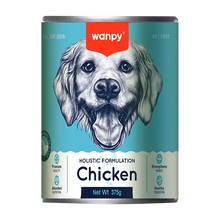 Wanpy Holistic Formulation Dog Can Food Chicken 375g