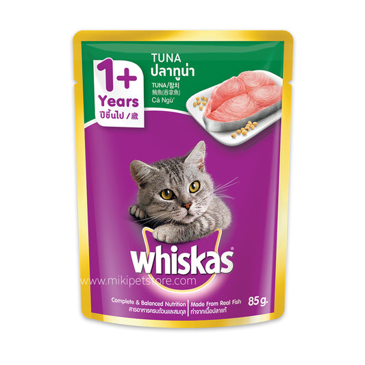 Whiskas Tuna  Cat Wet Food Adult food -85gm