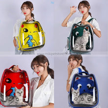 Cute Cartoon Backpack Bag for Pet Cat Carrying