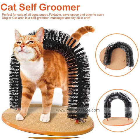 Self Grooming Cat Arch Tunnel Scratcher Toy