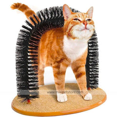 Self-Grooming Cat Arch Tunnel Scratcher Toy – Massage & Play Tunnel
