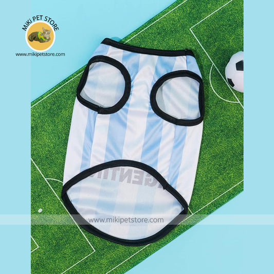 World Cup Argentina Jersey for Cats and Dogs