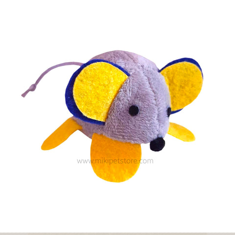 Funny Shaking Plush Mouse Interactive Cat Teaser Toy