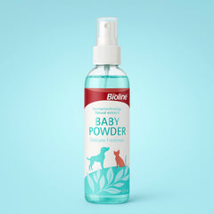 Bioline Pet Perfume Baby Powder Flavor  Cats & Dogs Perfume 118ml