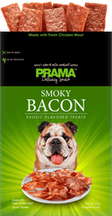 Prama Delicacy Dog Treats Smoked Bacon 70gm