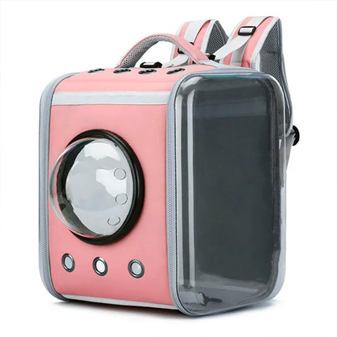 Transparent Bubble Pet Backpack for Cats & Dogs