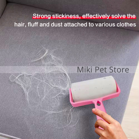 Professional Strength Pet Hair Lint Roller 60 Tears Sticky Brush