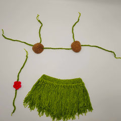 Kitty Costume – Cute Hawaiian Skirt & Top Set for Cats