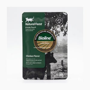 Bioline Natural Feast Chicken Flavor Pouch for Cat 60g