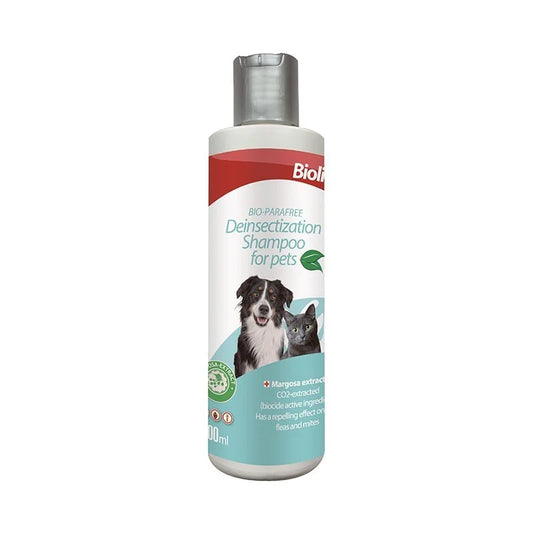 Bioline Deinsectization Flea & Tick Shampoo For Pets 200ml