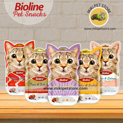Bioline Cat Treats   Pet snacks 15g*5