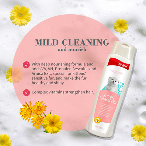 Bioline Cat Kitten Shampoo- 200ml