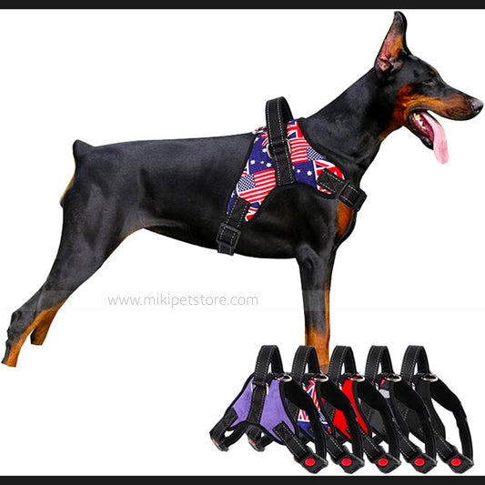 Comfortable Padded Dog Harness, fit for Large & Medium Dogs