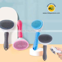 Dog and Cat Hair Grooming Brush And Care Brush For Long Hair Self Cleaning Pet Brush