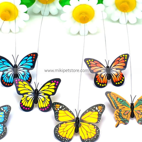 Electric Rotating Cat Toy Interactive Butterfly Pet Toy