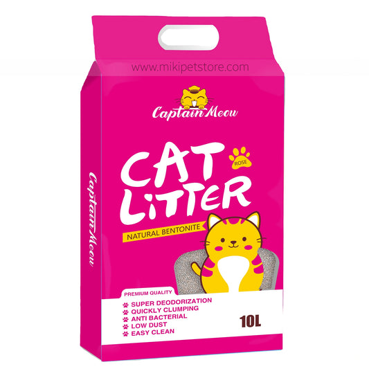 Captain Meow Clumping Cat Litter Sand 