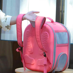Transparent Breathable Pet Backpack Carrier – For Cats & Small Dogs