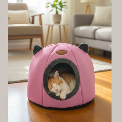 Cozy Pet Cave House – for cats and small-breed dogs Premium Bangladesh Edition