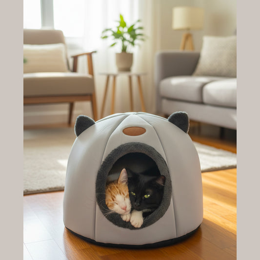 Cozy Pet Cave House – for cats and small-breed dogs Premium Bangladesh Edition