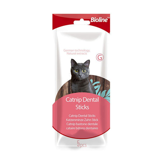 BIOLINE CATNIP DENTAL STICKS 10G