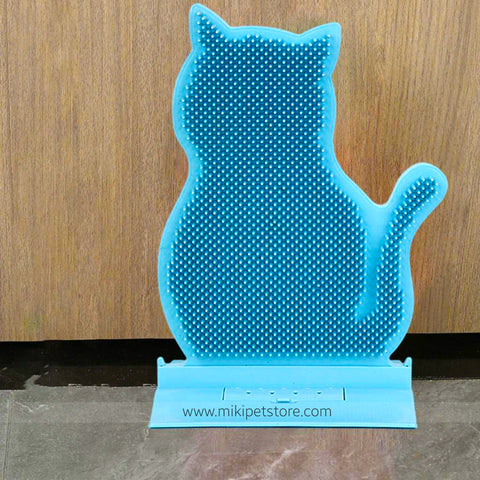 Cat Self Grooming Corner Brush Scratcher Massage Comb