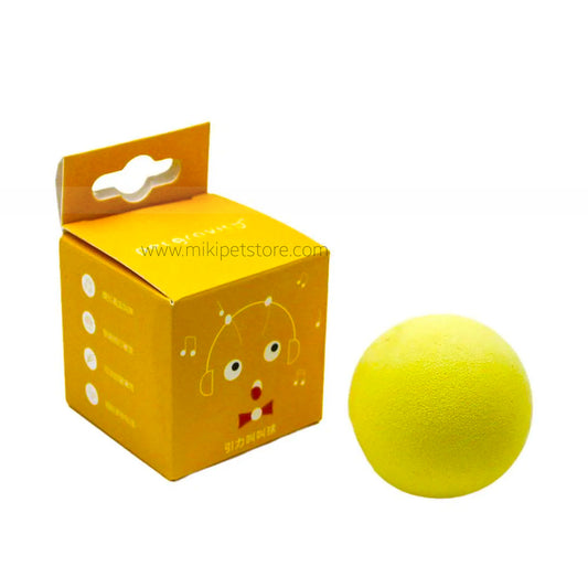 Interactive Catnip Squeaky Play Ball