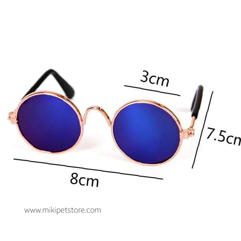 Cool Multi Colors Dazzle Metal Fashion Pet Sunglasses