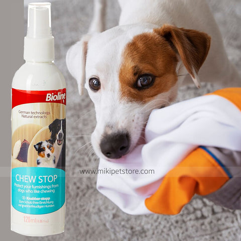 Pet Chew and Scratch Stop Spray 120ml for Dogs and Cats