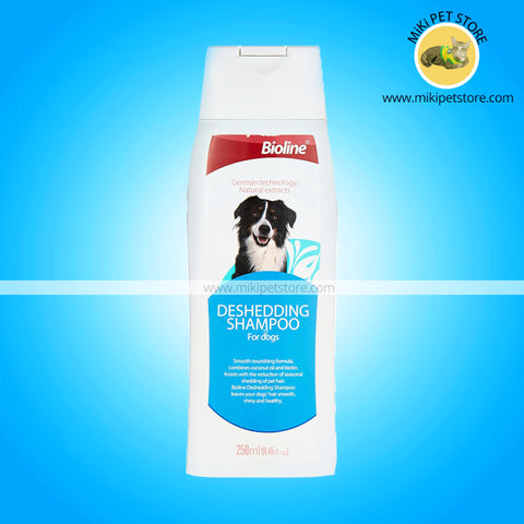 Bioline Deshedding Shampoo for Dogs 250ml
