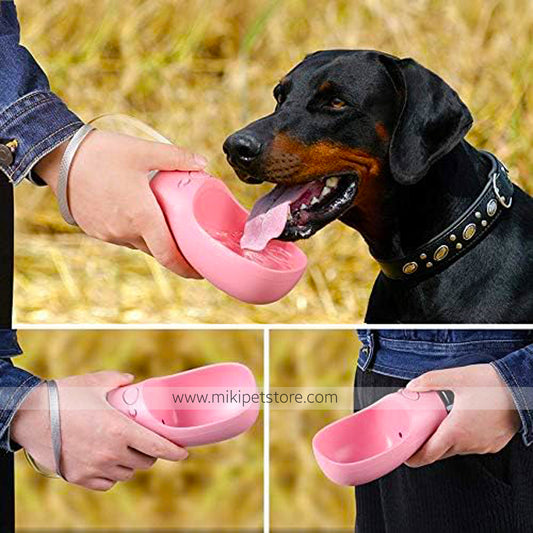 PawHydrate Portable Dog Water & food  Bottle – Leakproof Travel Drinking Fountain
