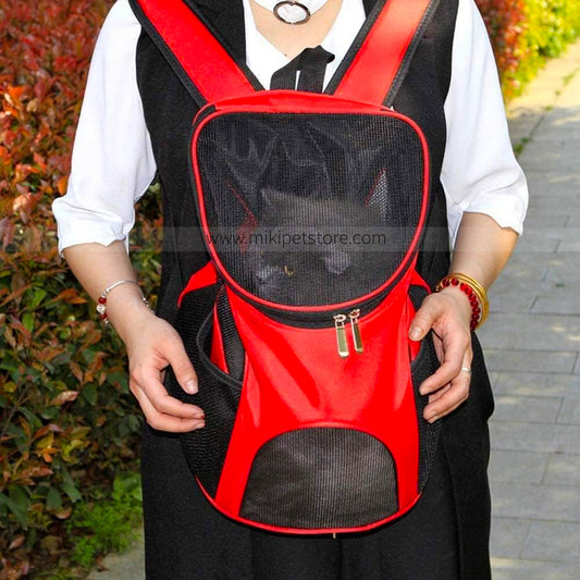 Breathable & Lightweight Portable Pet Carrier Backpack for Small Dogs & Cats