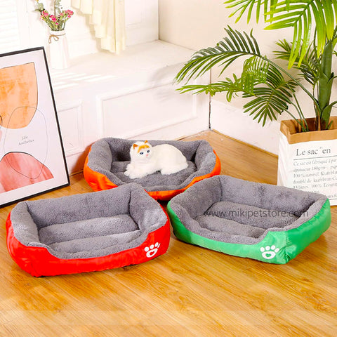 Warm Plush Pet Bed and Sleeping Bag for Dogs and Cats