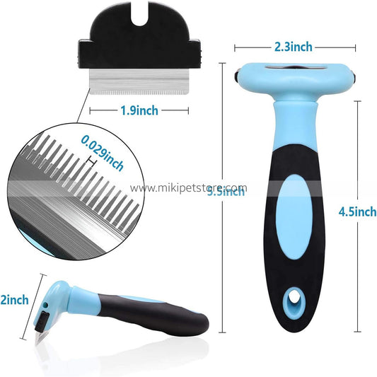 Ultimate Deshedding  Grooming Brush – Reduces Shedding by 95% for Dogs & Cats