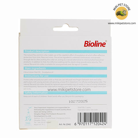 Bioline Tick Flea Collar for Dogs