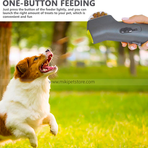 Dog Treat Launcher Portable Pet Snack Dispenser