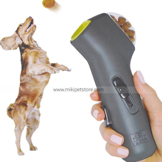 Dog Treat Launcher – Portable Pet Snack Dispenser & Interactive Training Toy