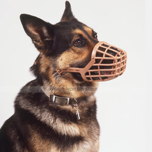 Dog Muzzle with Adjustable Straps Breathable Basket