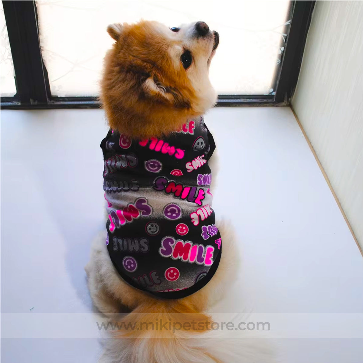 Printed Sunscreen Vest – Breathable Summer Outfit for Cats & Small Dogs