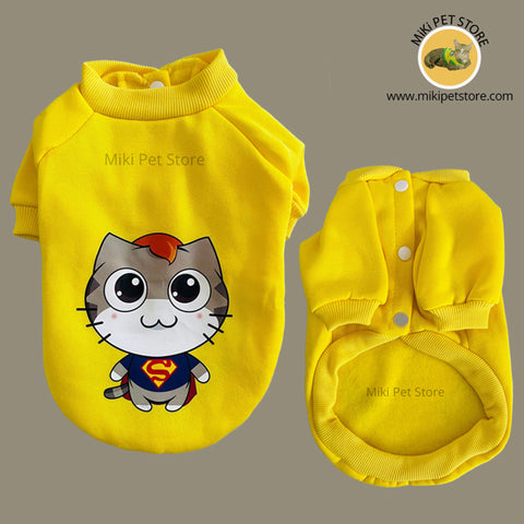 Yellow Pet Winter Dress