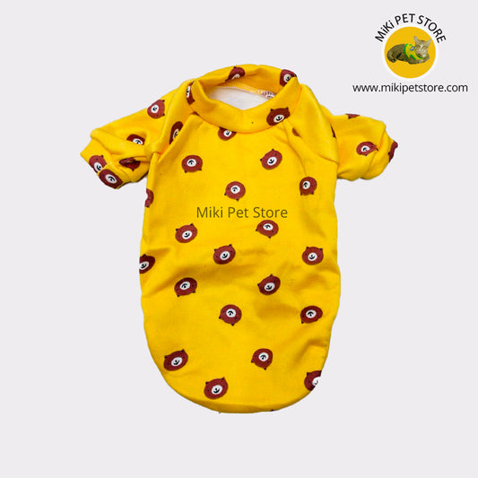 Clothes for Small Dogs and Cats Cartoon Pet Dog  Cute Cat Sweatshirt Winter Puppy Clothing